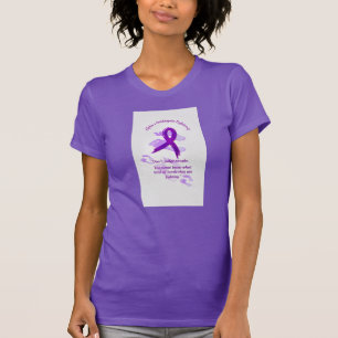 T-shirt Pièce en t de pourpre de álpha-1-antitrypsine