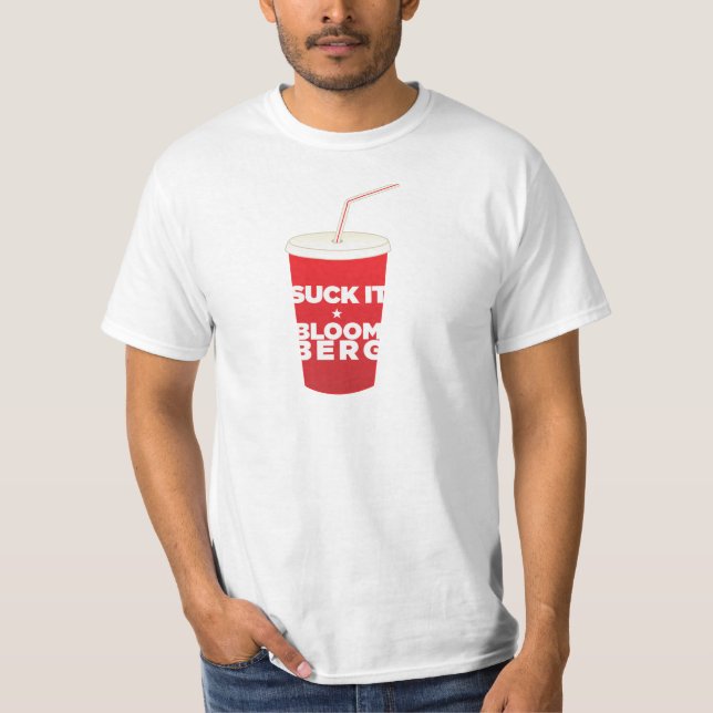 T-shirt Pièce en t de protestation d'interdiction de soude (Devant)