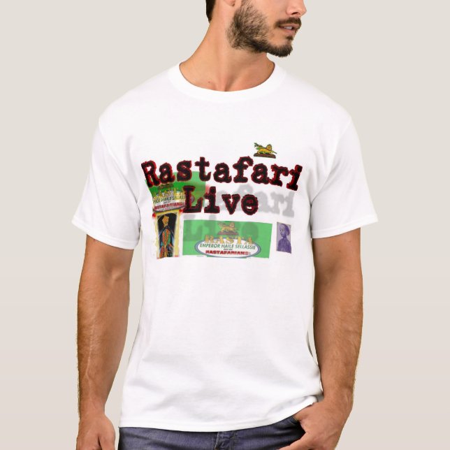 T-shirt Pièce en t de Rasta (Devant)