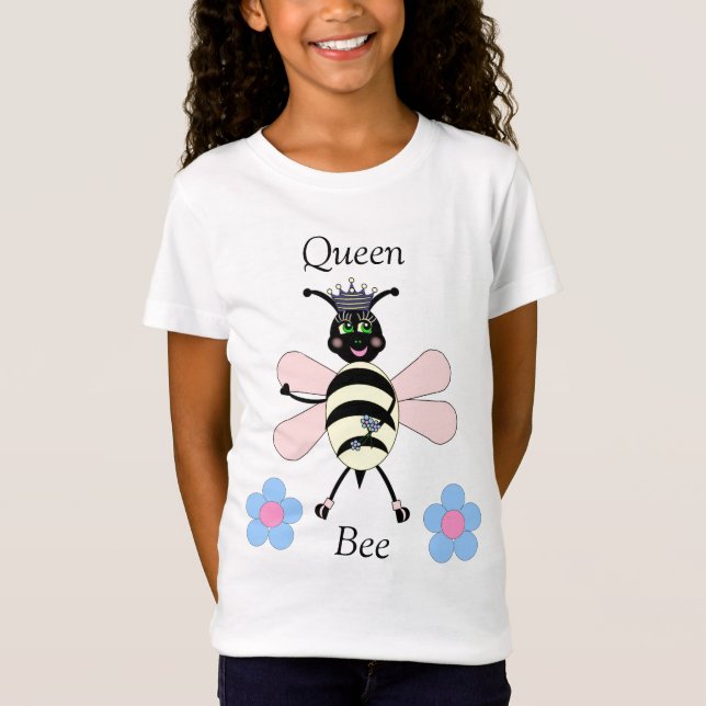 T-Shirt Pièce en t de reine des abeilles (Devant)