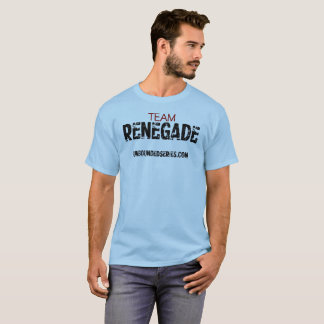 T-shirt Pièce en t de renégat d'équipe