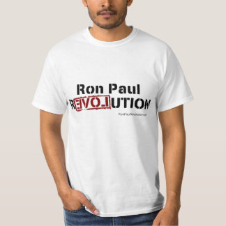 T-shirt Pièce en t de révolution de Ron Paul