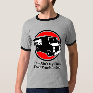 T-shirt Pièce en t de "rodéo de camion de nourriture" de