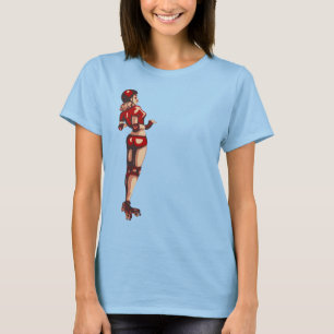 T-shirt Pièce en t de Rollergirl