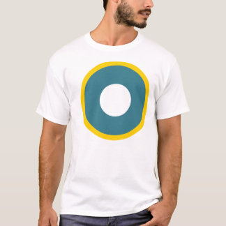 T-shirt Pièce en t de rondeau de commande de RAF Inde