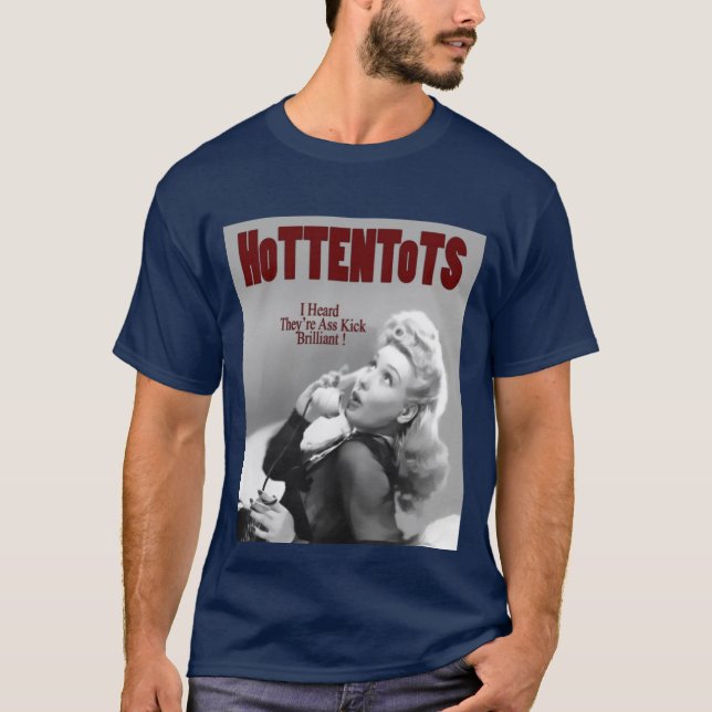 T-shirt Pièce en t de rumeur de Hottentots (Devant)