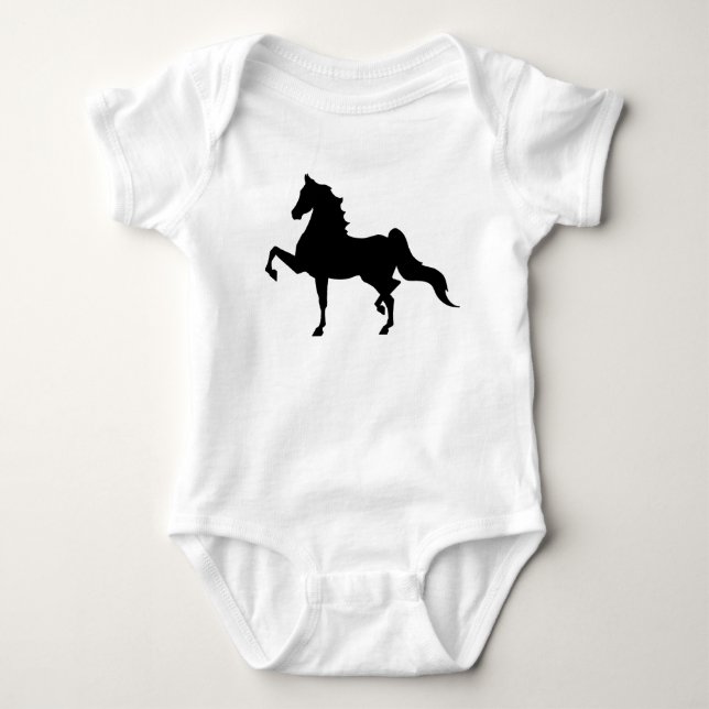 T-shirt Pièce en t de Saddlebred (Devant)