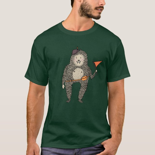 T-shirt Pièce en t de Sasquatch (Devant)