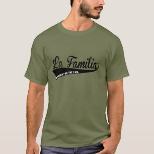 T-shirt Pièce en t de signature de Familia de LA