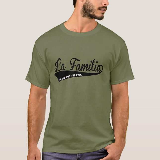 T-shirt Pièce en t de signature de Familia de LA (Devant)