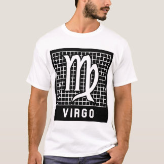 T-shirt Pièce en t de signe de zodiaque de Vierge