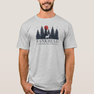 T-shirt Pièce en t de silhouette de Treeline de réserve