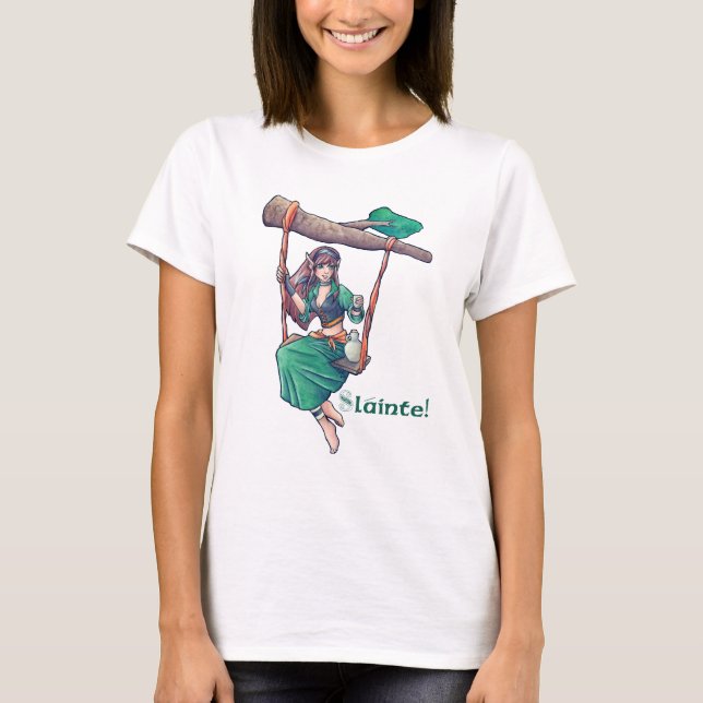 T-shirt Pièce en t de Sláinte (Devant)