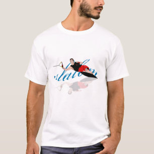 T-shirt Pièce en t de slalom