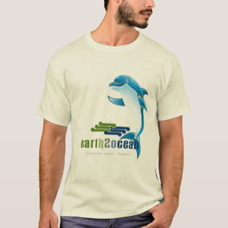 T-shirt Pièce en t "de soin d'océan"