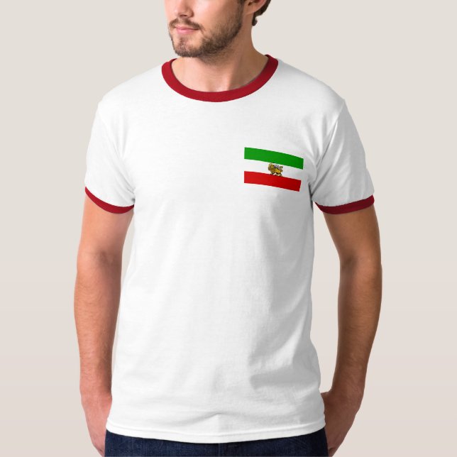 T-shirt Pièce en t de sonnerie de l'Iran (Devant)