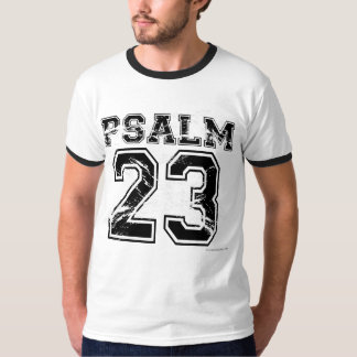 T-shirt Pièce en t de sports du psaume 23