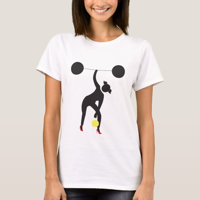 T-shirt Pièce en t de StrongChick (Devant)