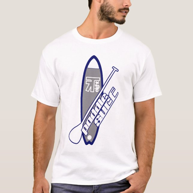 T-shirt Pièce en t de surf de palette (Devant)
