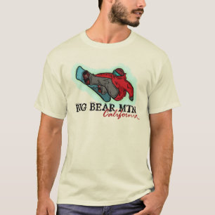 T-shirt Pièce en t de surf des neiges de types de Big Bea