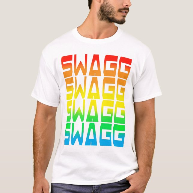 T-shirt pièce en t de swaGG (Devant)