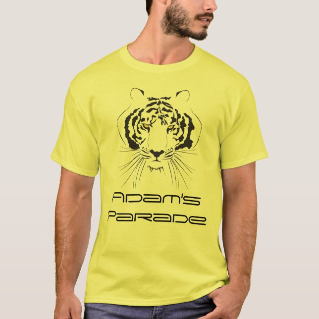T-shirt Pièce en t de tigre (Devant)