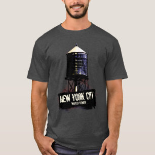T-shirt Pièce en t de tour d'eau de New York City