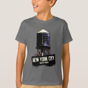 T-shirt Pièce en t de tour d'eau de New York City
