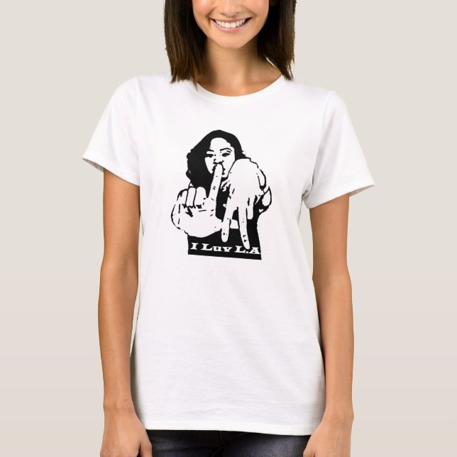 T-shirt Pièce en t de TrapRock I Luv L.A (Devant)