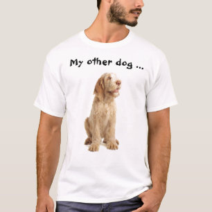 T-shirt Pièce en t - de "un Spinone mon autre chien aussi