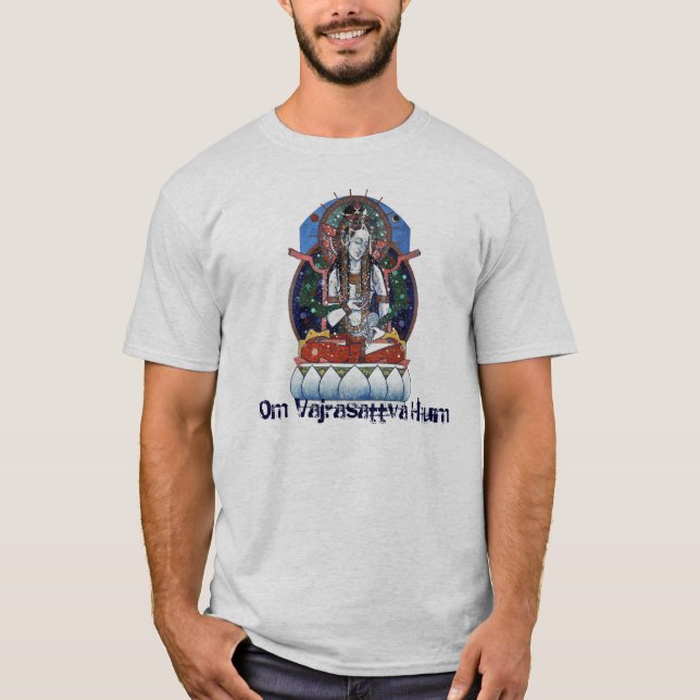 T-shirt Pièce en t de Vajrasattva (Devant)