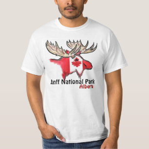 T-shirt Pièce en t de valeur d'Alberta Canada de parc