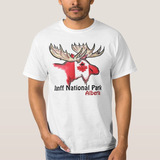 T-shirt Pièce en t de valeur d'Alberta Canada de parc (Devant)