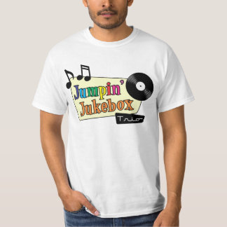 T-shirt Pièce en t de valeur de juke-box de Jumpin
