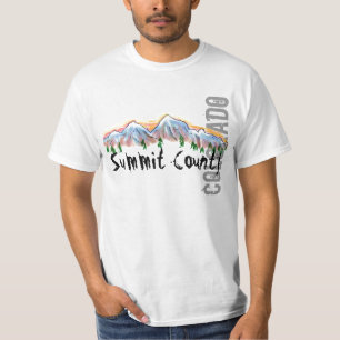T-shirt Pièce en t de valeur du comté de Summit le