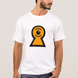 T-shirt pièce en t de webcam de blogTV