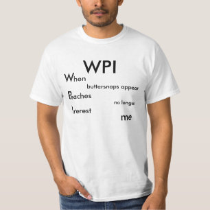 T-shirt Pièce en t de WPI