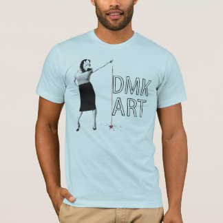 T-SHIRT PIÈCE EN T DE ZÈBRE D'ART DE DMK