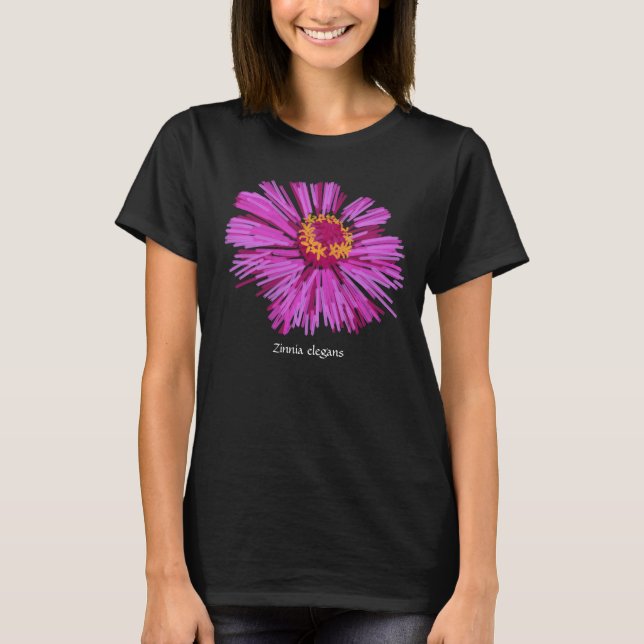 T-shirt Pièce en t de Zinnia (Devant)