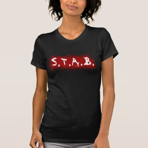 T-shirt Pièce en t d'éclaboussure de COUP de dames - noi
