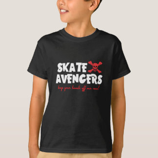T-shirt PIÈCE EN T d'ENFANTS - vengeurs de patin -