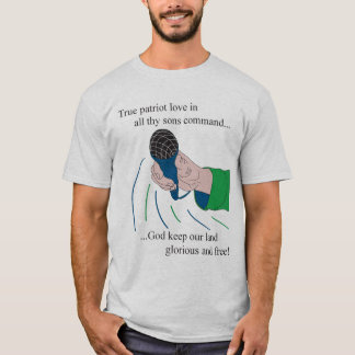 T-shirt Pièce en t d'hymne de Vancouver Canucks