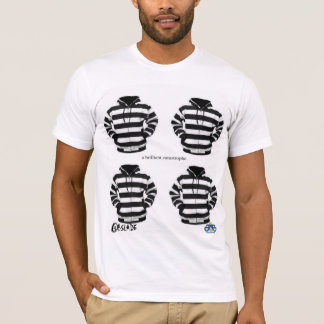 T-shirt pièce en t d'illustration d'ABC de @BSLADE™