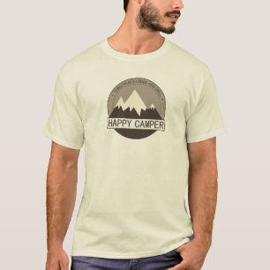 T-shirt Pièce en t d'insigne de profondément satisfait