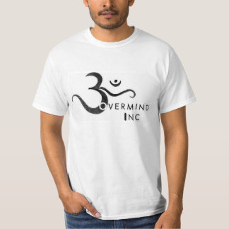 T-shirt Pièce en t d'inversion de logo d'Overmind