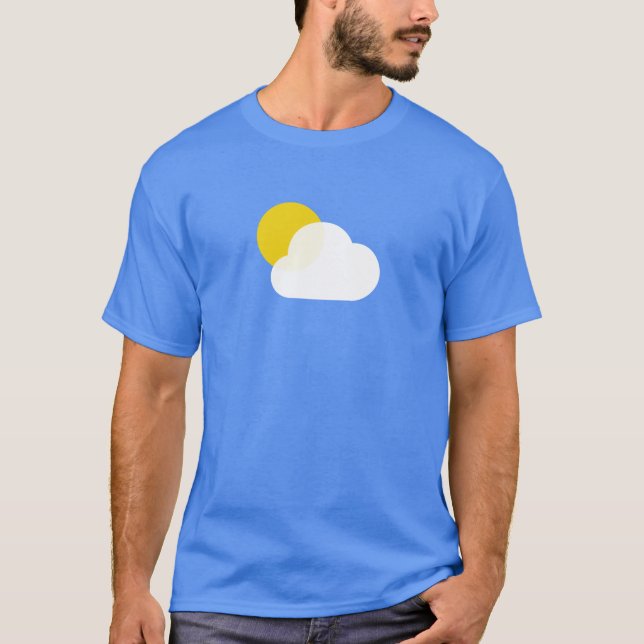 T-shirt pièce en t d'iWeather (Devant)