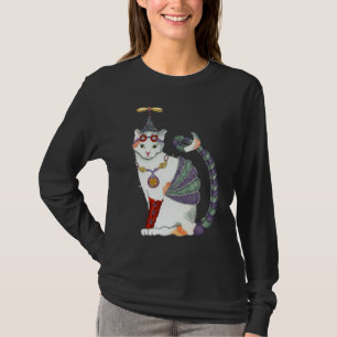 T-shirt Pièce en t d'obscurité de chat de Steampunk Gretel