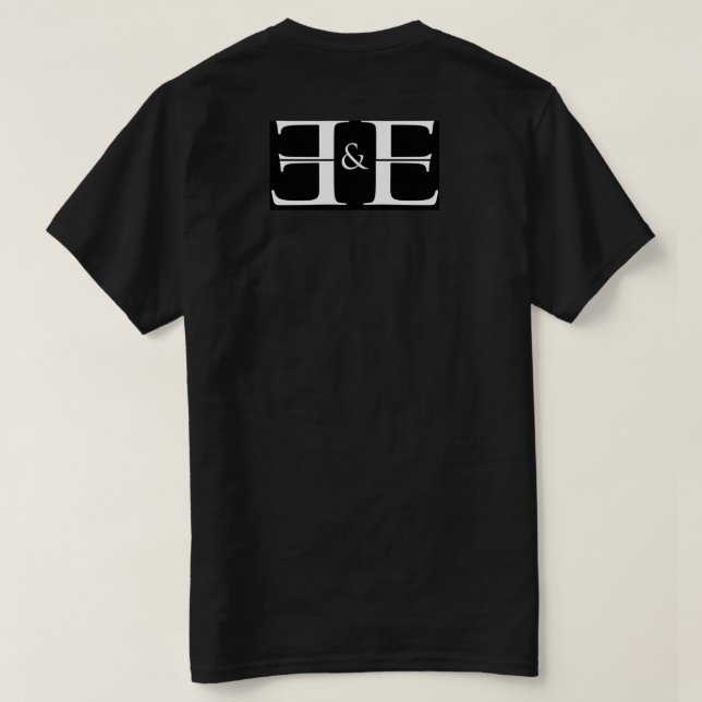 T-shirt Pièce en t d'obscurité d'E&E OG (Design dos)