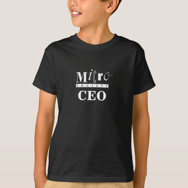 T-shirt Pièce en t d'obscurité de Président (Devant)