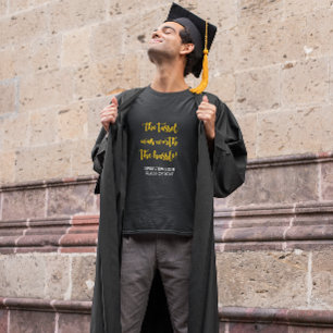 T-shirt Pièce en t d'obtention du diplôme personnalisée